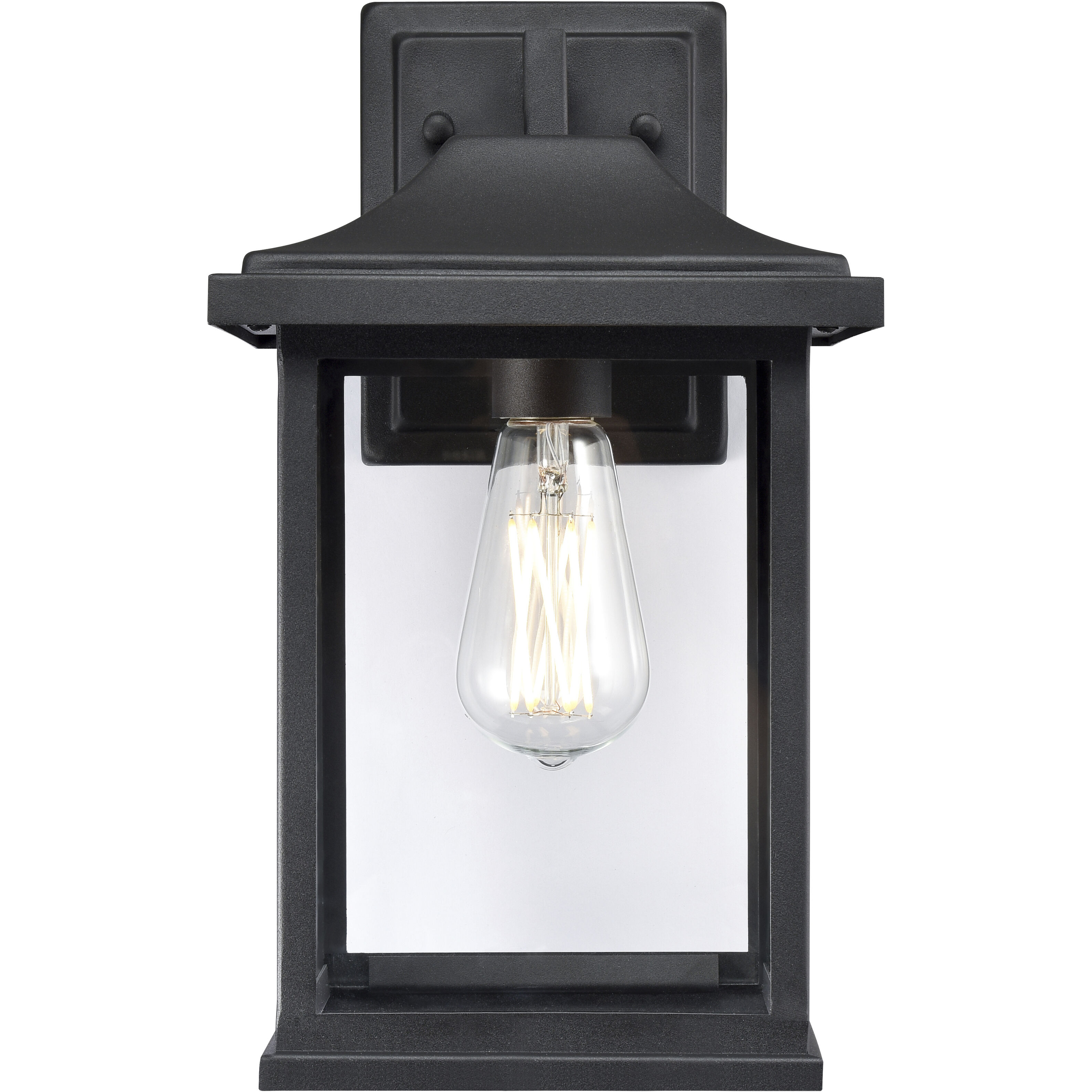 Southgate 1 Light 13.75 inch Textured Black Outdoor Wall Sconce